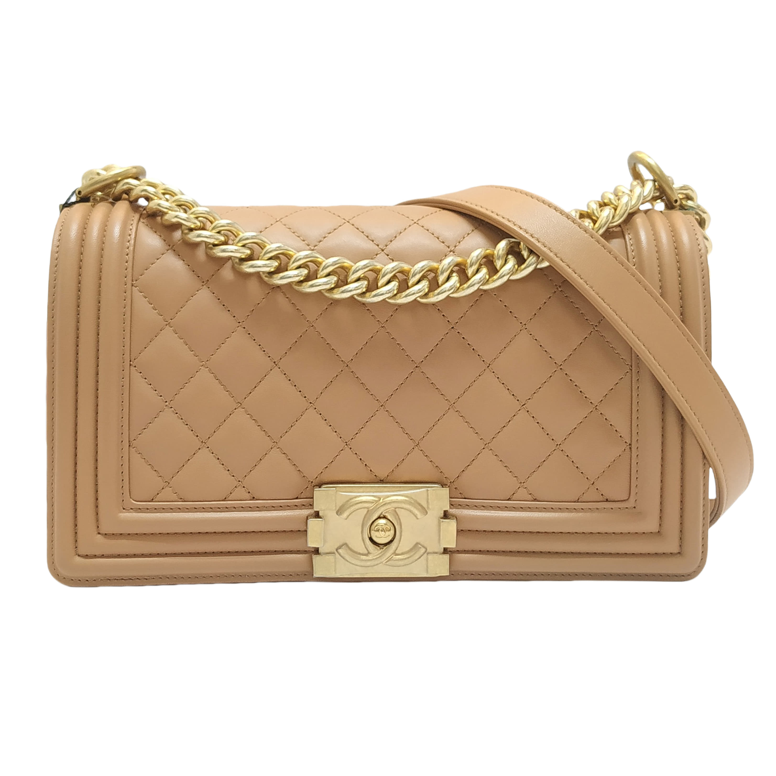 Chanel Leboy Medium In Gold Hardware