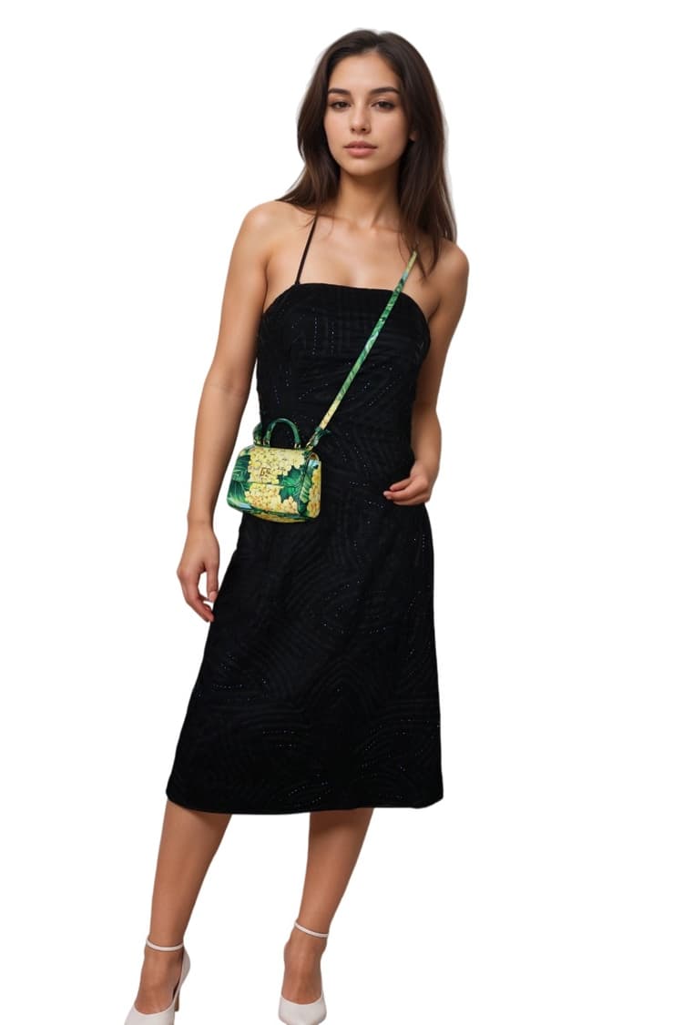 Dolce And Gabbana Floral Small Top Handle Bag-Hover-Image
