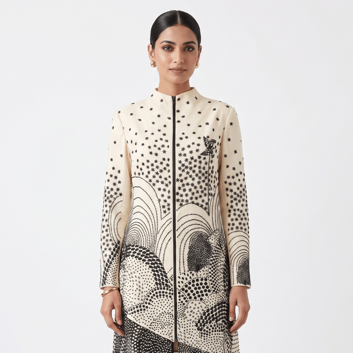 Rahul Mishra Off White Kurta