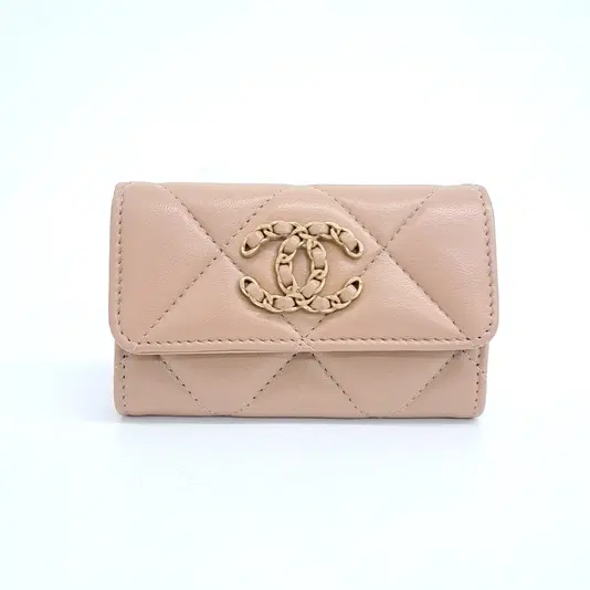 Chanel 19 card wallet