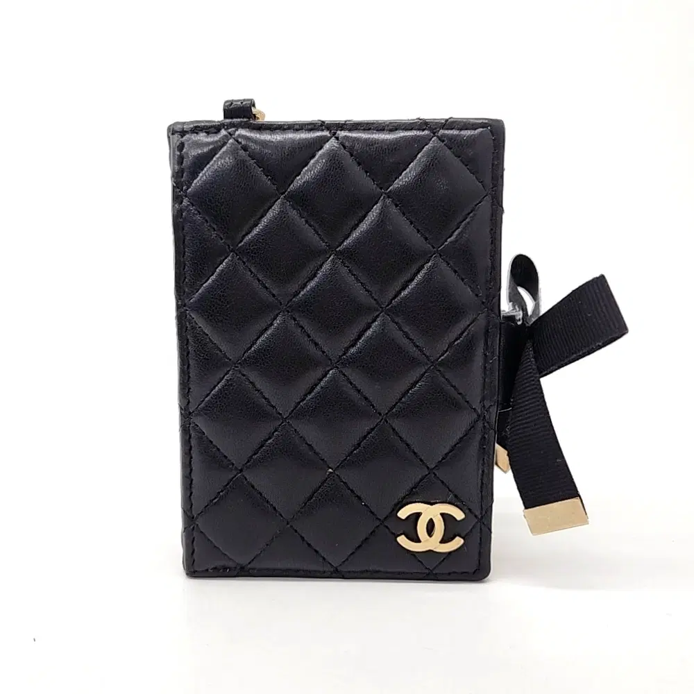 Chanel chain card wallet
