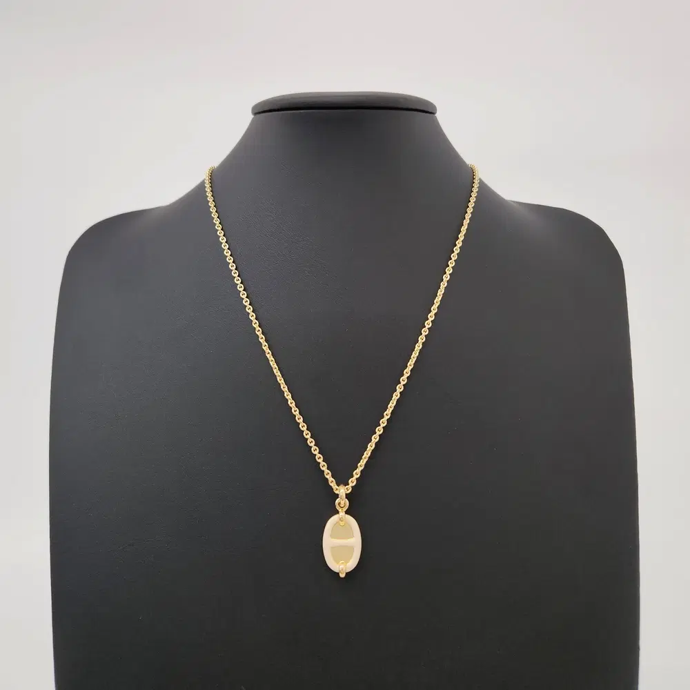 Hermes Mini Maillon Necklace Small