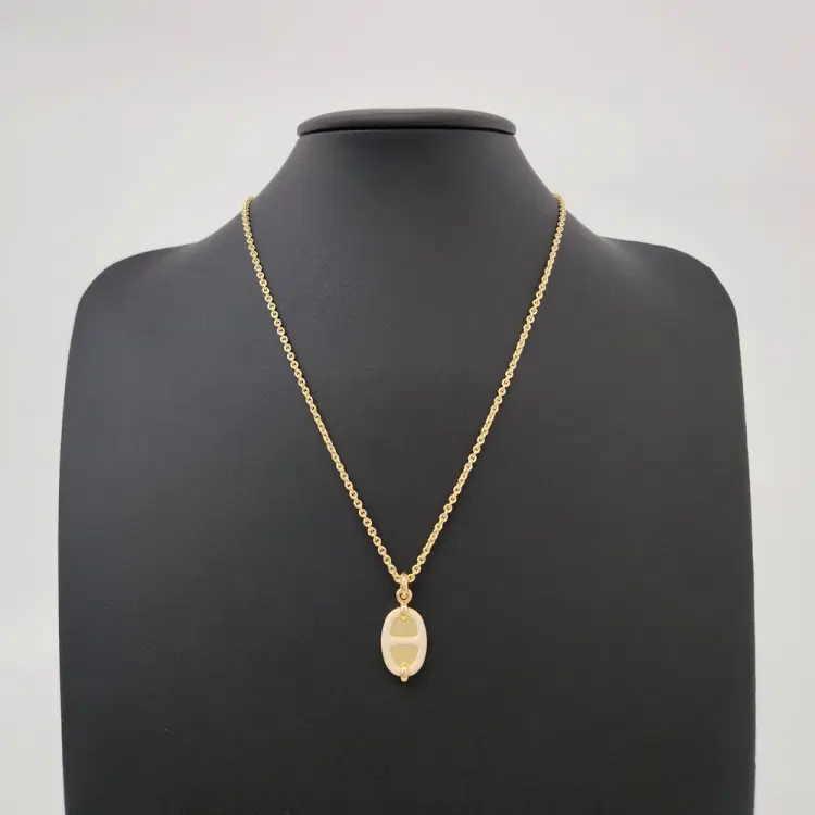 Hermes Mini Maillon Necklace Small-Hover-Image