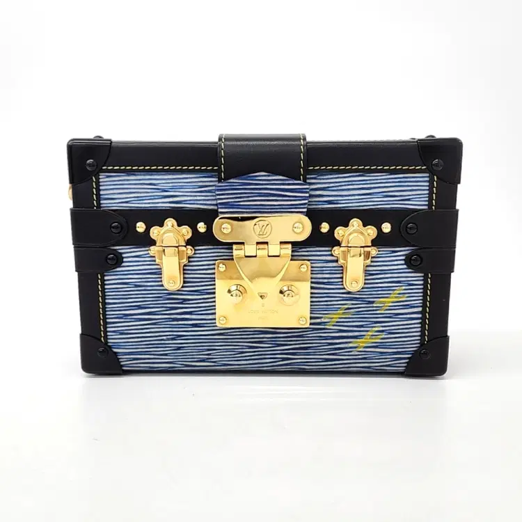 Louis Vuitton Petite Malle Denim-Hover-Image