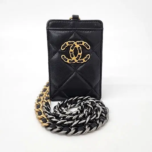 Chanel 19 Chain Card Wallet