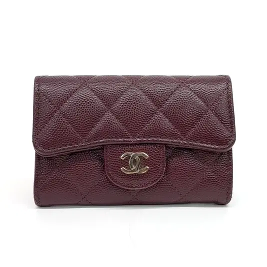 Chanel Caviar Card Holder AP0214
