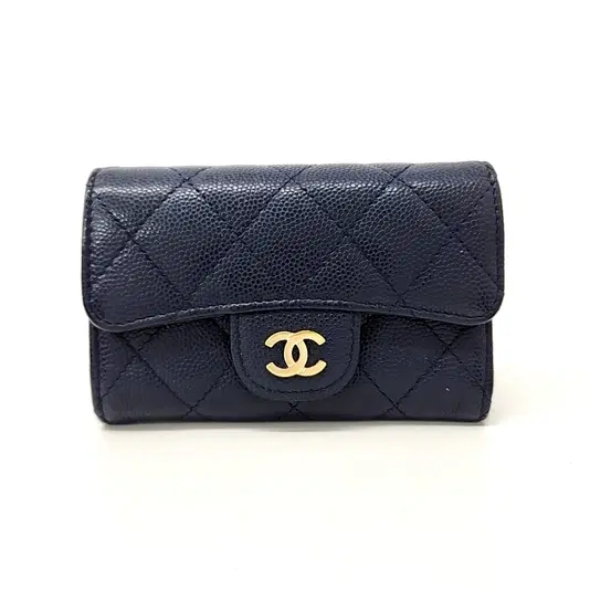 Chanel Caviar Card Holder