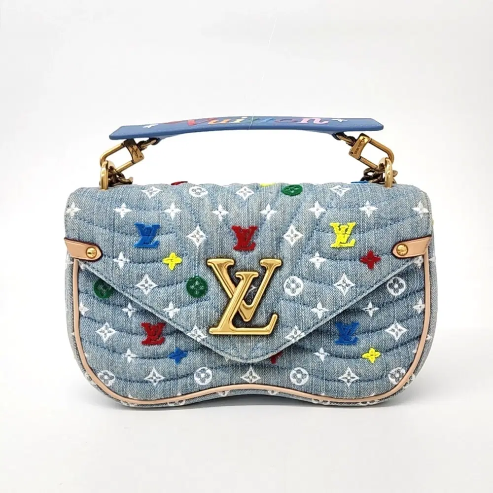 Louis Vuitton New Wave Denim Shoulder Bag M53692