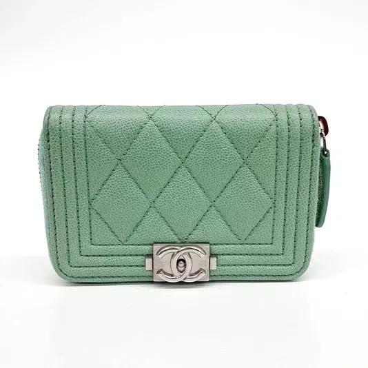 Chanel Caviar Boy Card Holder A80602