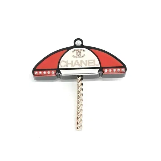 Chanel parasol brooch