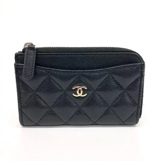 Chanel Caviar Card Holder AP3179