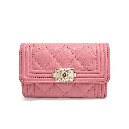 Chanel Caviar Boy Card Holder