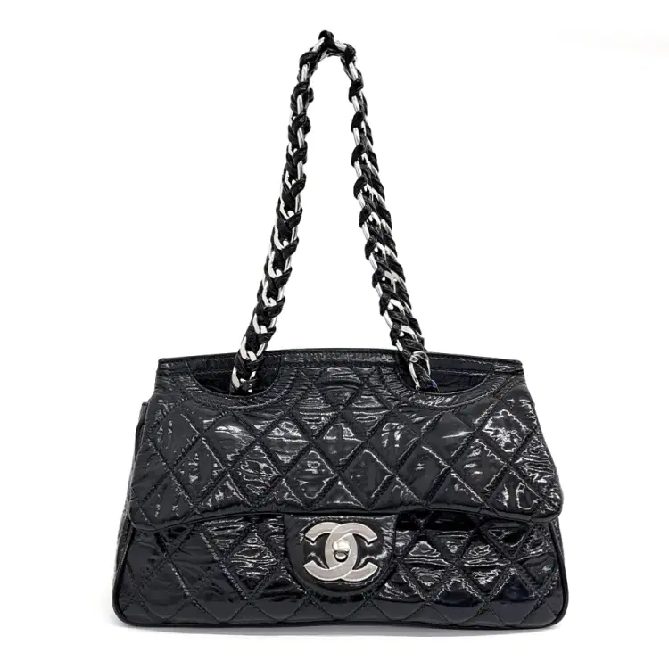Chanel patent shoulder bag-Hover-Image