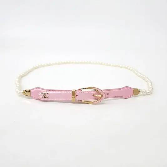 Chanel pearl-embellished belt