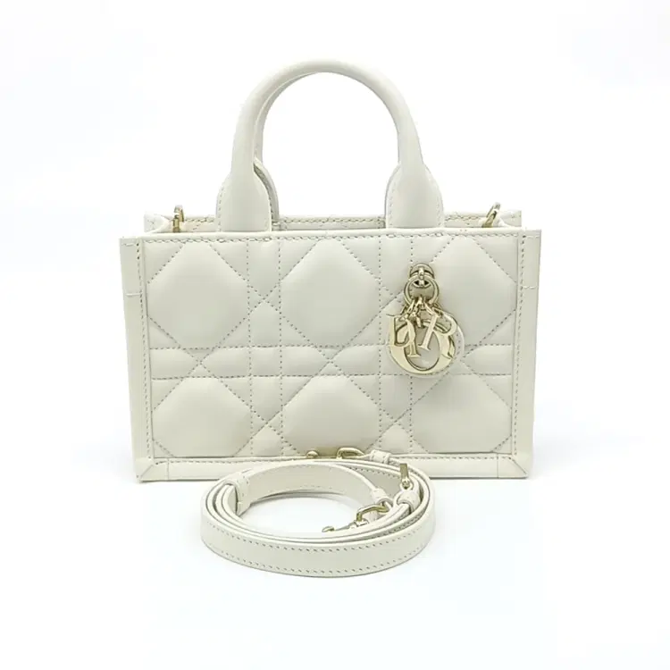 Christian Dior Cannage Book Tote Bag Mini-Hover-Image