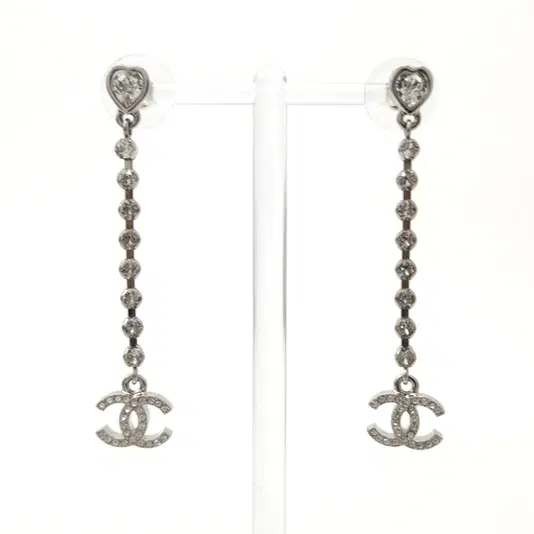 Chanel logo earrings