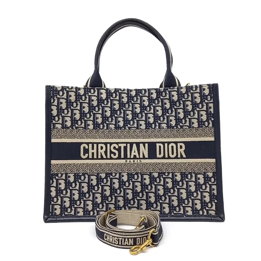Christian Dior Oblique Book Tote Bag 36