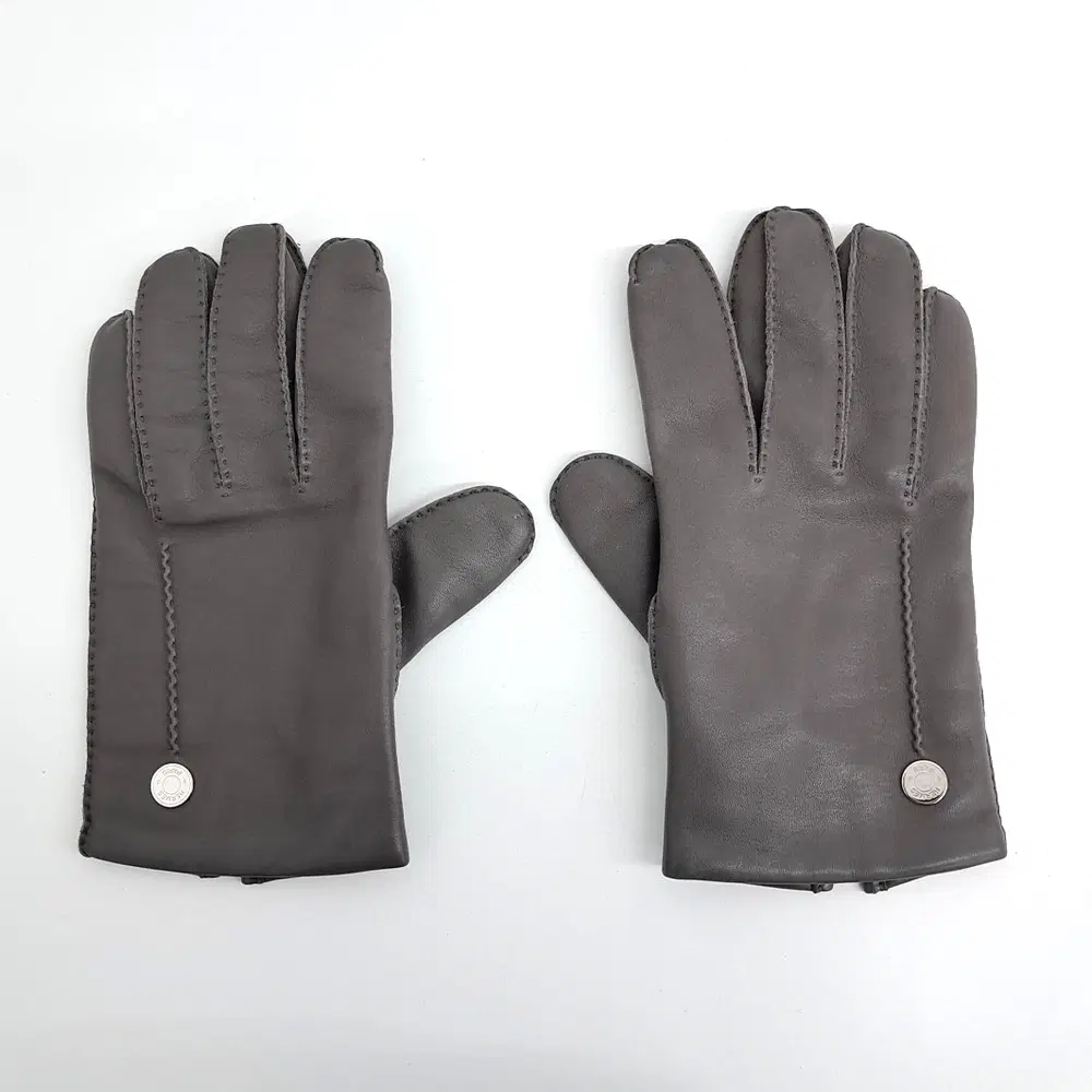 Hermes leather gloves