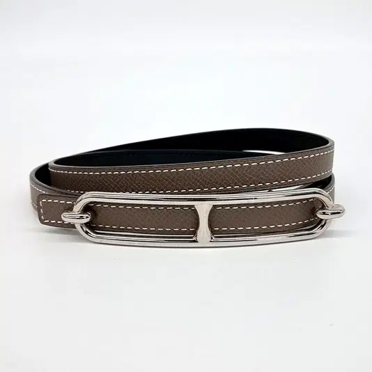 Hermes Rulis Reversible Belt (X)-Hover-Image