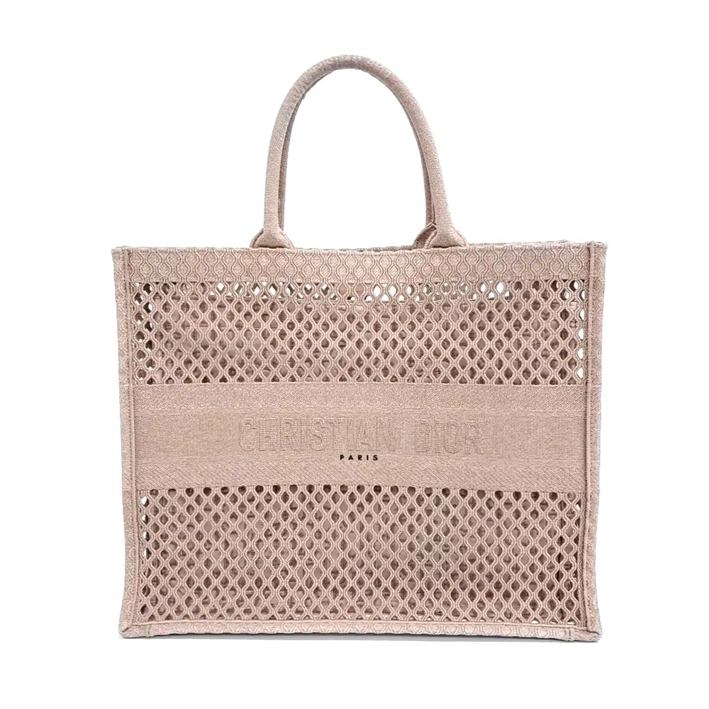 Christian Dior Mesh Book Tote Bag 42