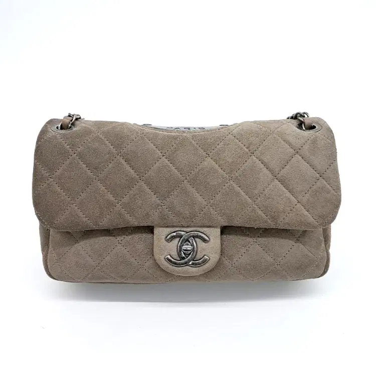 Chanel suede shoulder bag-Hover-Image