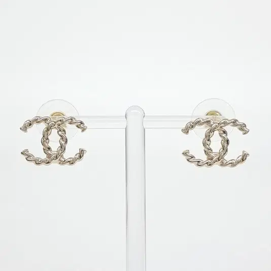 Chanel logo earrings-Hover-Image