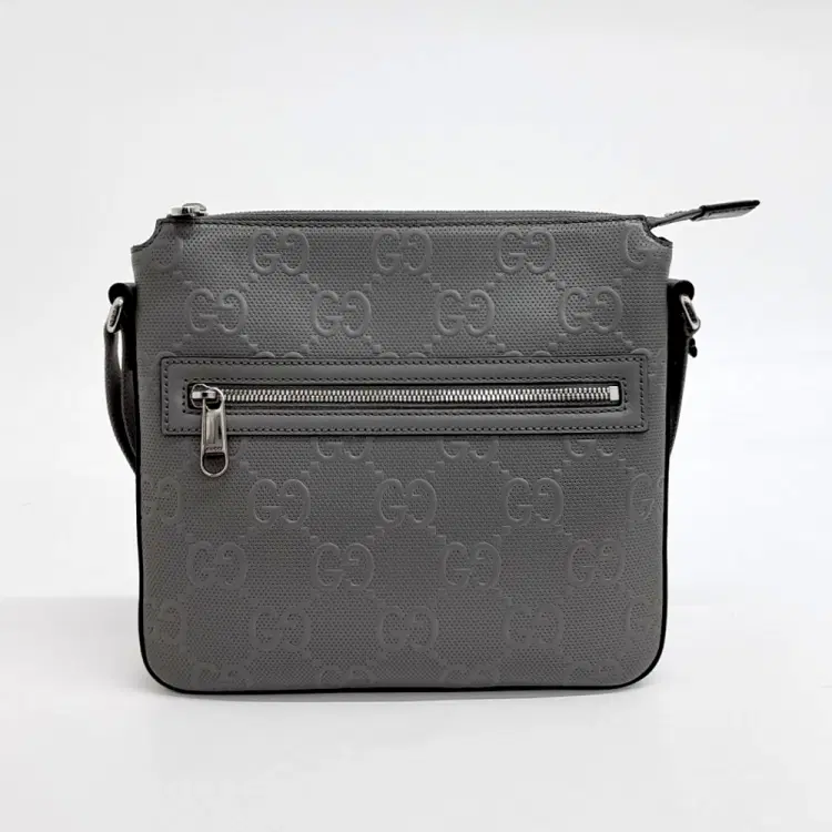 Gucci GG Embossed Messenger Crossbody Bag (406410)-Hover-Image