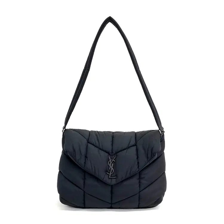 Saint Laurent Nylon Puffer Messenger Bag (733630)-Hover-Image
