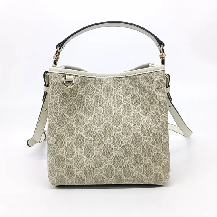 Gucci GG Emblem Small Bucket Bag (815118)-Hover-Image