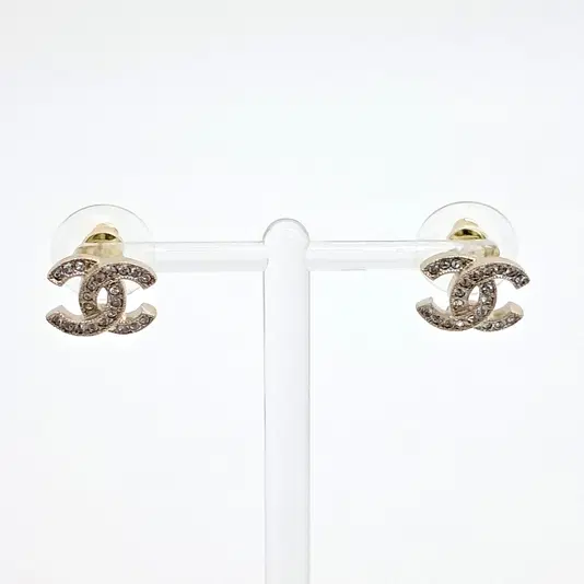 Chanel logo earrings-Hover-Image