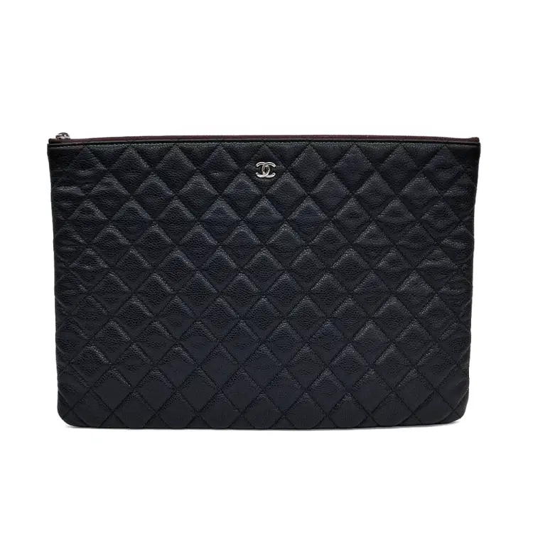 Chanel Caviar Clutch Large-Hover-Image