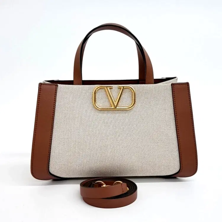 Valentino V-logo tote and shoulder bag-Hover-Image