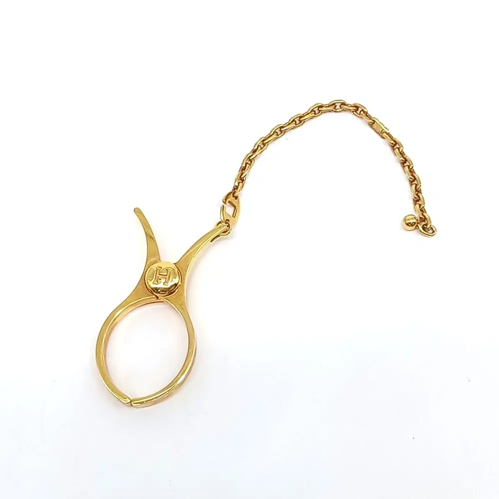 Hermes key ring and glove ring