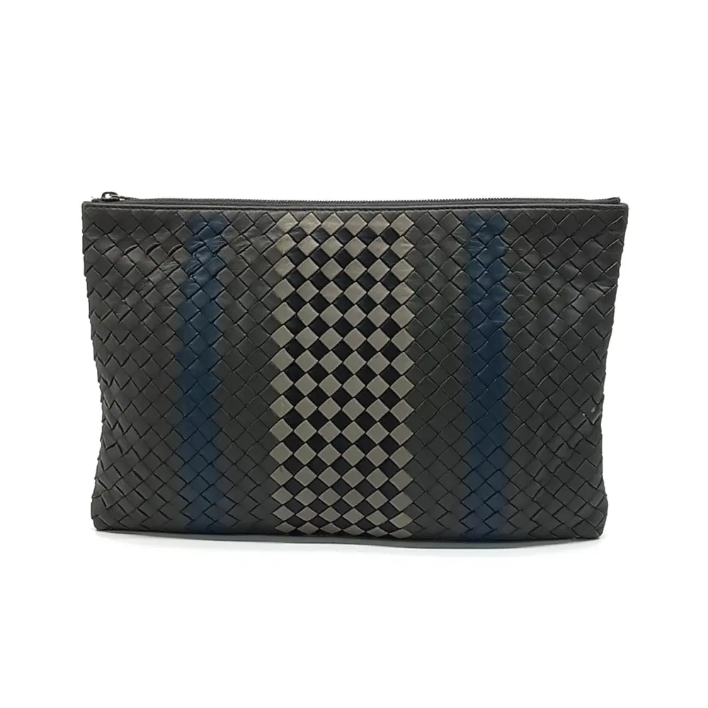 Bottega Veneta mesh clutch