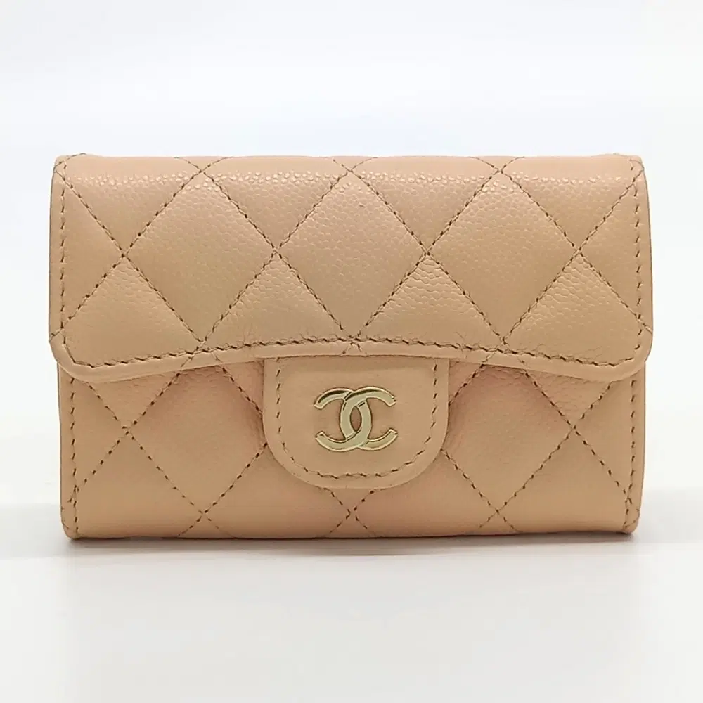 Chanel Caviar Card Holder AP0214