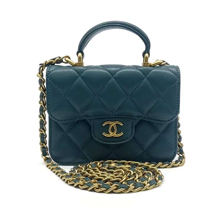 Chanel top-handle coin pulse chain bag-Hover-Image