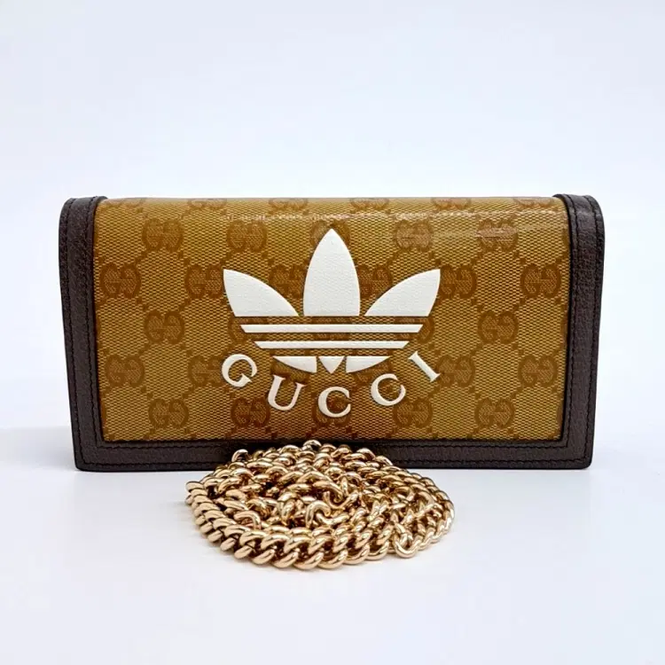 Gucci x Adidas Chain Long Wallet (621892)-Hover-Image