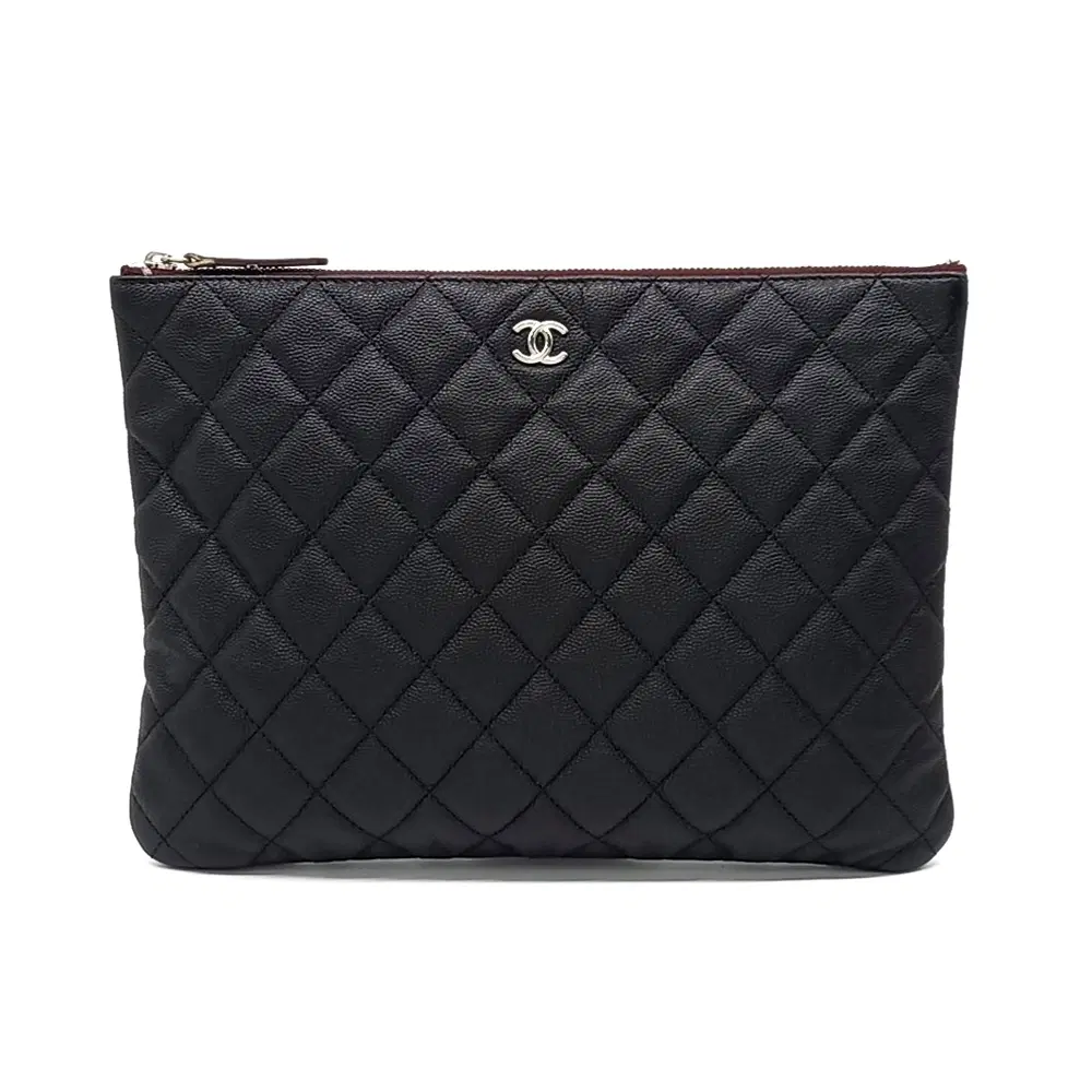Chanel Caviar Clutch New Medium