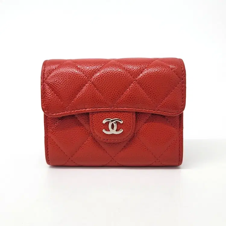 Chanel Caviar Chain Card Holder-Hover-Image