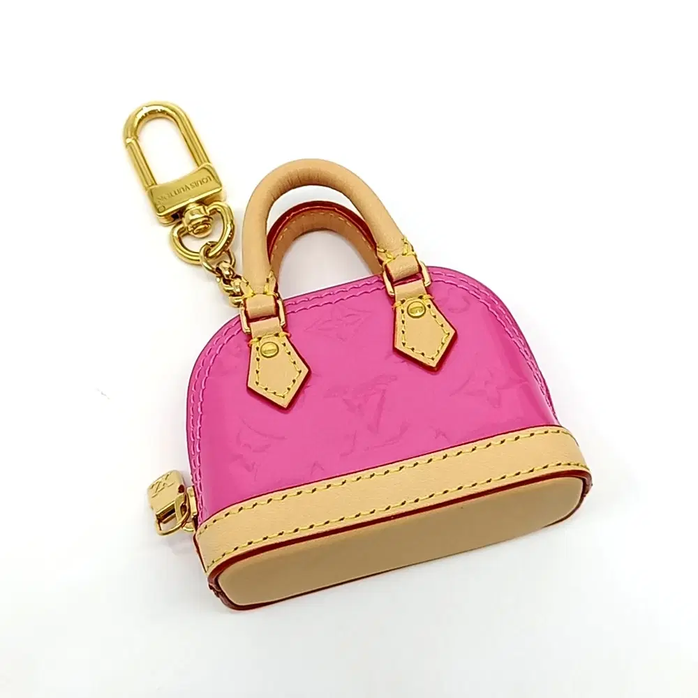 Louis Vuitton Patent Micro Alma Bag Charm