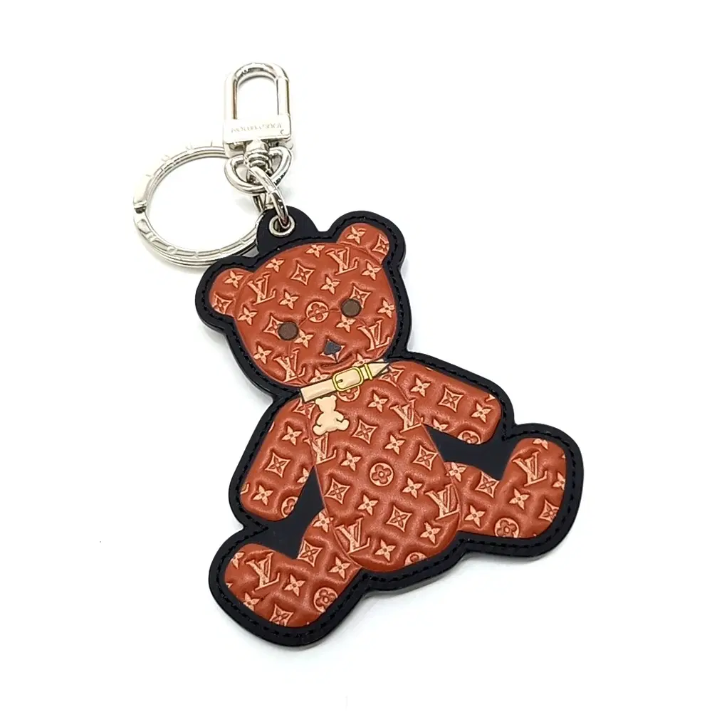 Louis Vuitton Portocle Teddy Bear Keychain and Bag Charm