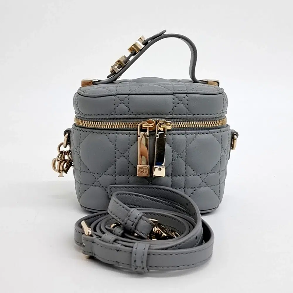 Christian Dior Cannage Micro Vanity