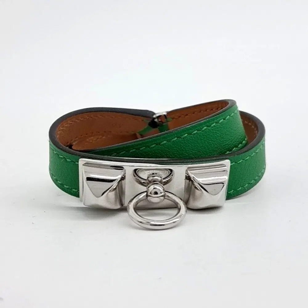 Hermes Double Rivet Bracelet (Q)