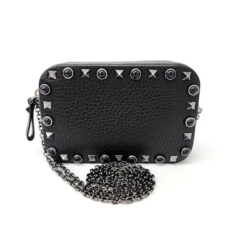 Valentino Rockstud Mini Chain Crossbody Bag-Hover-Image