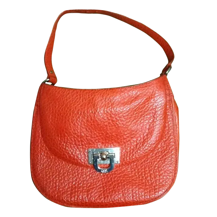 DKNY Orange Shoulder Bag