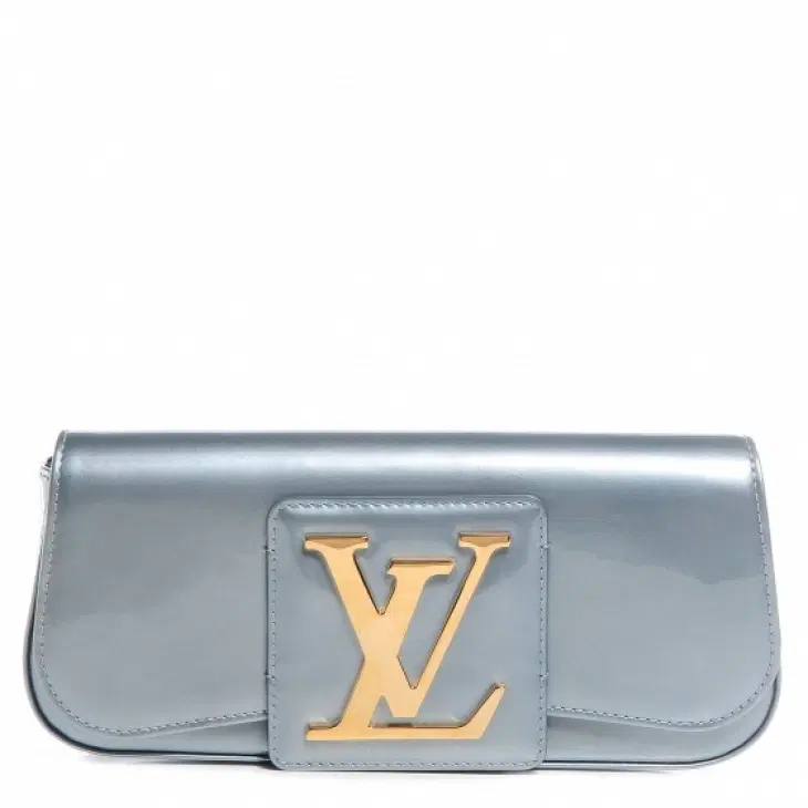 Louis Vuitton Vernis Sobe Clutch Limited Edition Givre (Grey)-Hover-Image
