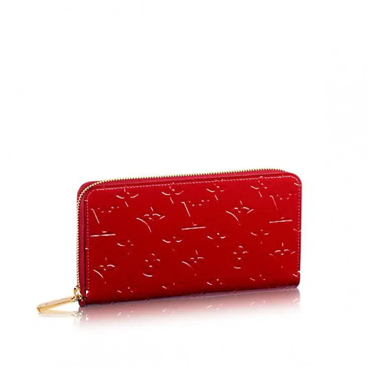 Louis Vuitton Pomme D'Amour Monogram Vernis Zippy Wallet