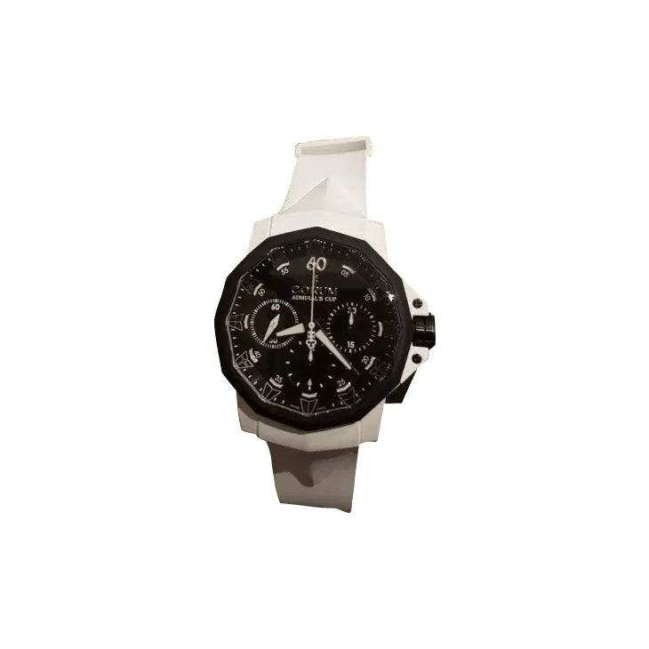 Corum Men's Admiral's Cup Challenger 44 Chrono Rubber Wacth (Limited Edition)-Hover-Image