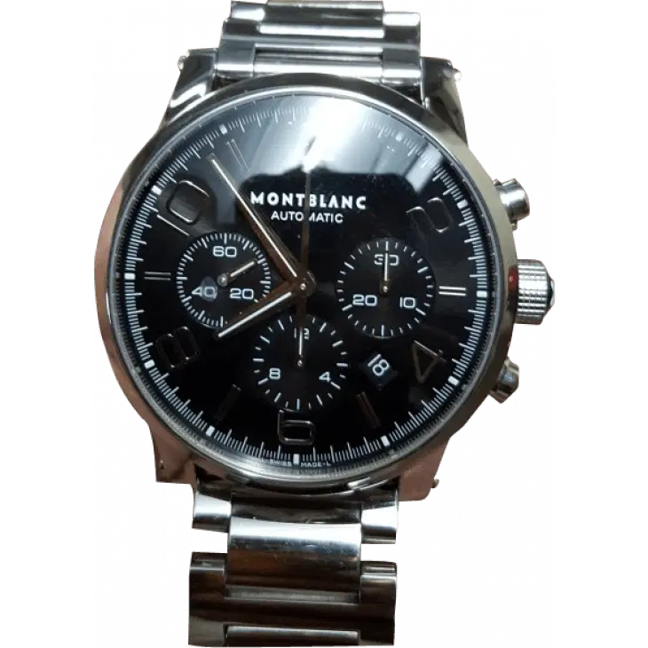Montblanc Automatic Black Steel Finish Watch
