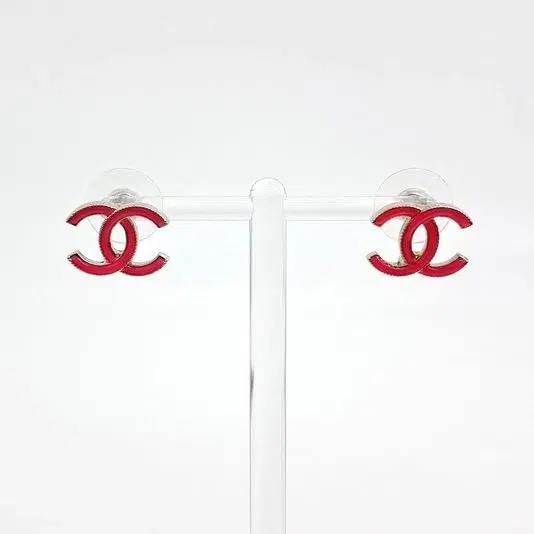 Chanel logo earrings